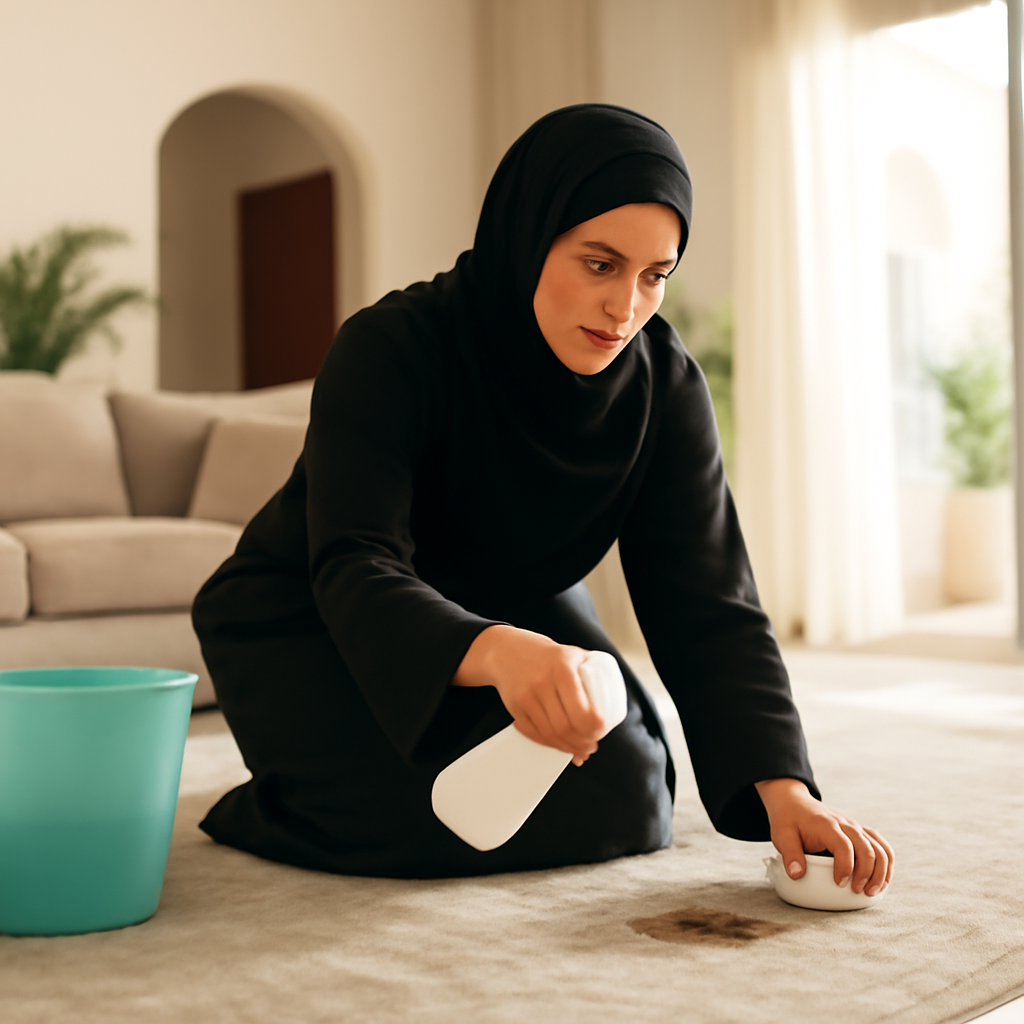 إزالة البقع الصعبة من الكنب في أبوظبي: تقنيات احترافية — حكايه كلين